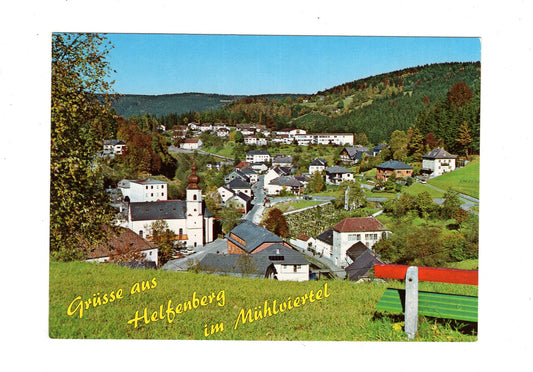 Ansichtskarte Helfenberg im Mühlviertel / Oberösterreich / Österreich