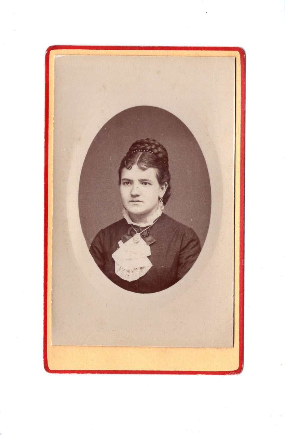 Fotografie Damenportrait - Paris 1870er