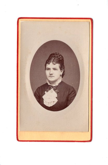 Fotografie Damenportrait - Paris 1870er