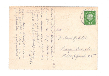 Ansichtskarte Köln am Rhein / Opernhaus und Dom / G1-57