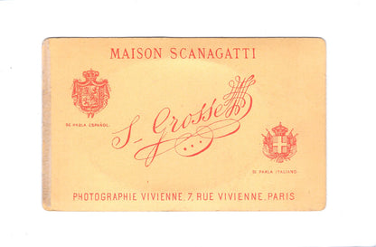 Fotografie Damenportrait - Paris 1870er