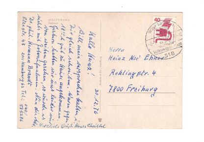 Ansichtskarte Wolfsburg / Rathaus / H1-70