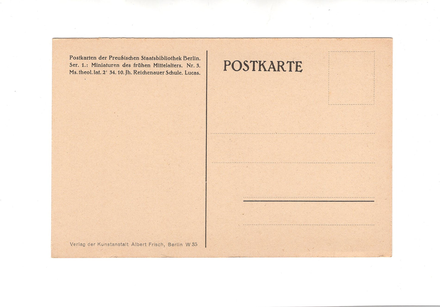 Ansichtskarte / Kunst Postkarte der Preußischen Staatsbibliothek Berlin
