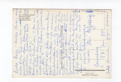 Ansichtskarte Torremolinos / Calle San Miguel / Costa del Sol / Spanien