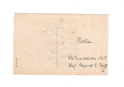 Ansichtskarte / Patriotische Weihnachtskarte - 1915