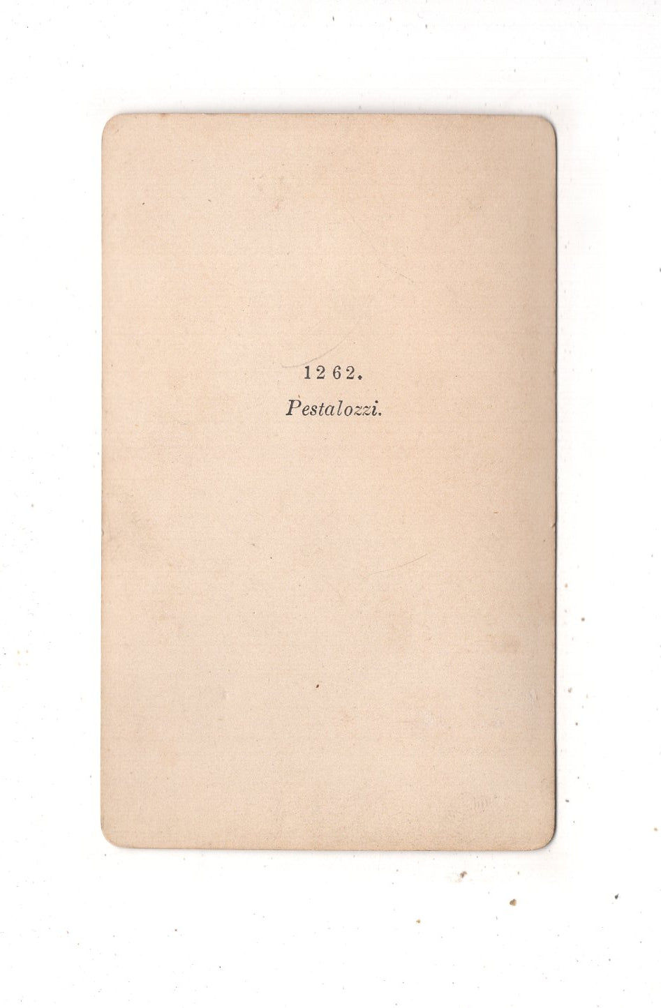 Fotografie Kunst / Johann Pestalozzi - 1870er