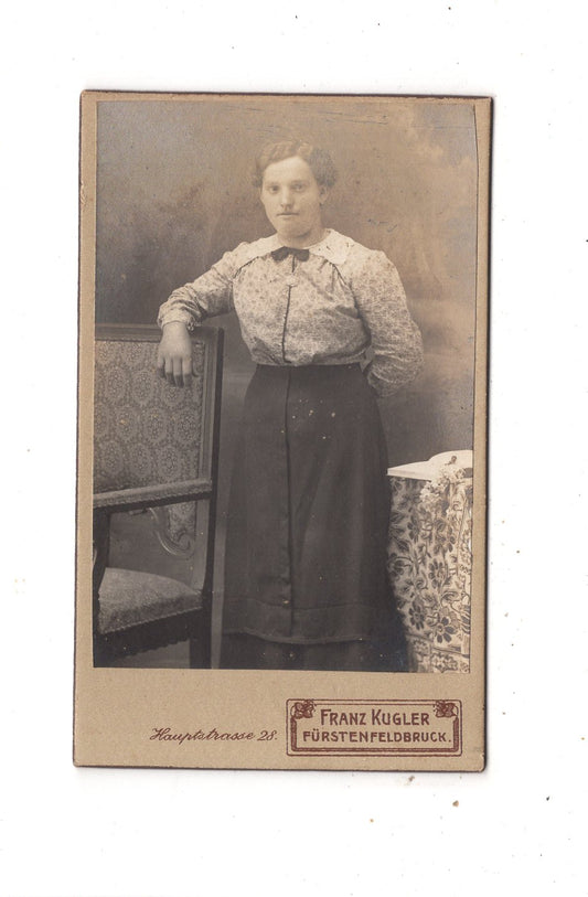 Fotografie Feine Dame - Fürstenfeldbruck 1910er