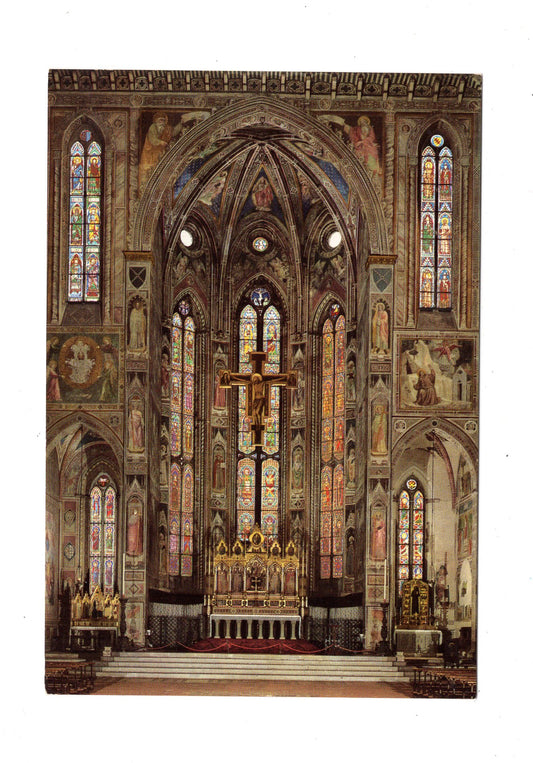 Ansichtskarte Firenze Florenz / Basilica di Santa Croce / Italien