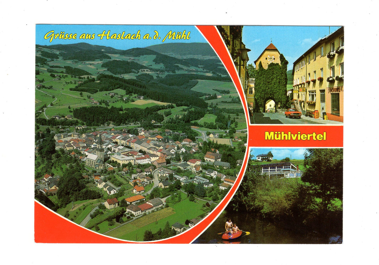 Ansichtskarte Haslach an der Mühl / Mühlviertel / Oberösterreich / Österreich