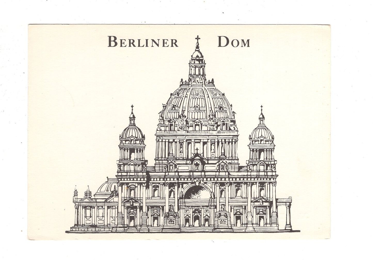 Ansichtskarte Berlin / Berliner Don / Eintrittskarte / I1-67