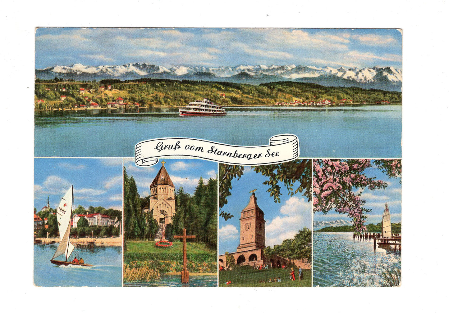 Ansichtskarte Gruß vom Starnberger See / H1-70