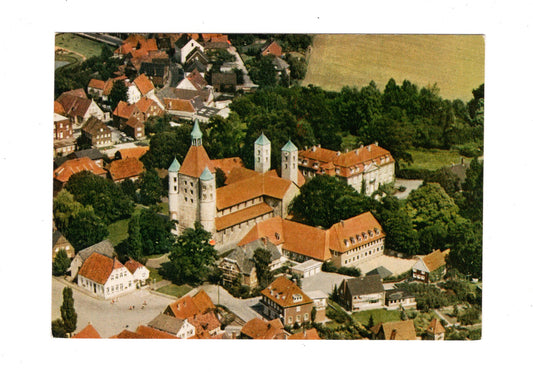 Ansichtskarte Ehem. Stiftskirche mit Kreuzgang Freckenhorst