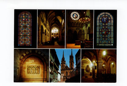 Ansichtskarte Basel / Innenansicht des Münsters / Schweiz