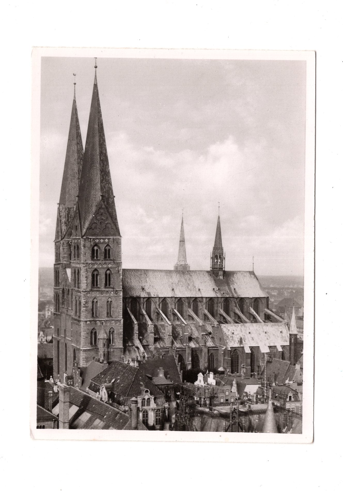 Ansichtskarte Lübeck / Marienkirche