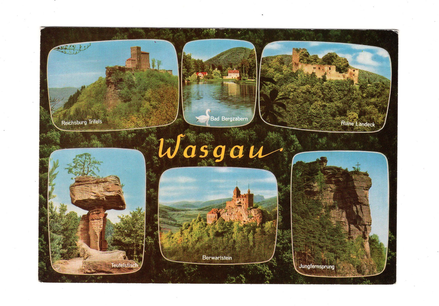 Ansichtskarte Der Wasgau in der Pfalz