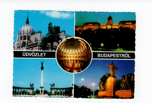 Ansichtskarte Budapest / Ungarn