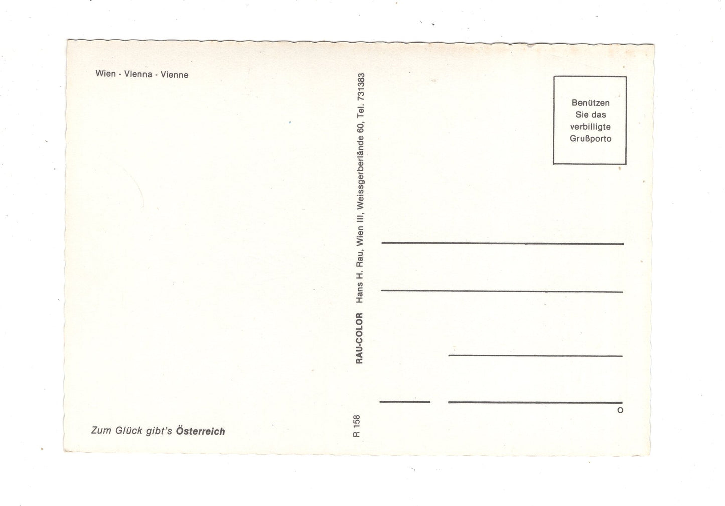 Ansichtskarte Wien Vienna / Österreich / N1-63