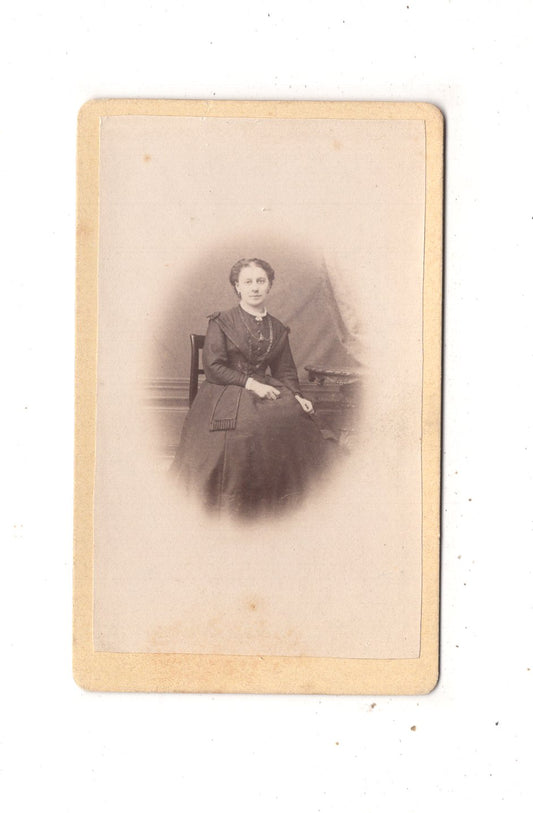 Fotografie Feine Dame - Erlangen um 1870