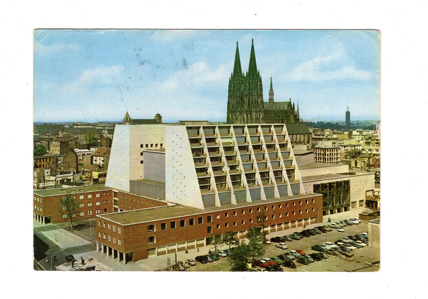 Ansichtskarte Köln am Rhein / Opernhaus und Dom / G1-57
