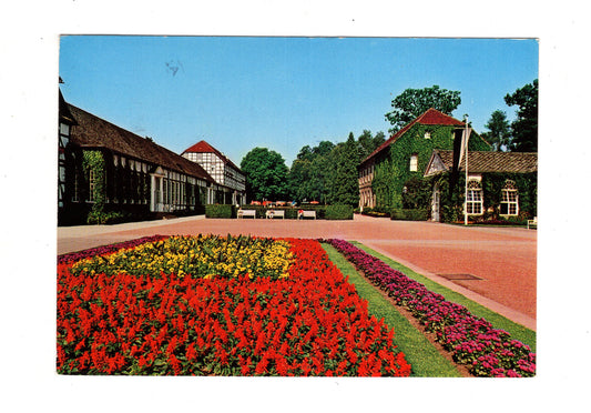 Ansichtskarte Bad Driburg / Wandelhalle und Gräfl. Kurhäuser