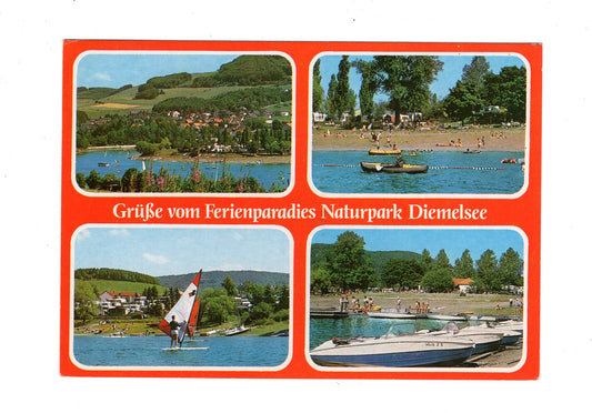 Ansichtskarte Naturpark Diemelsee