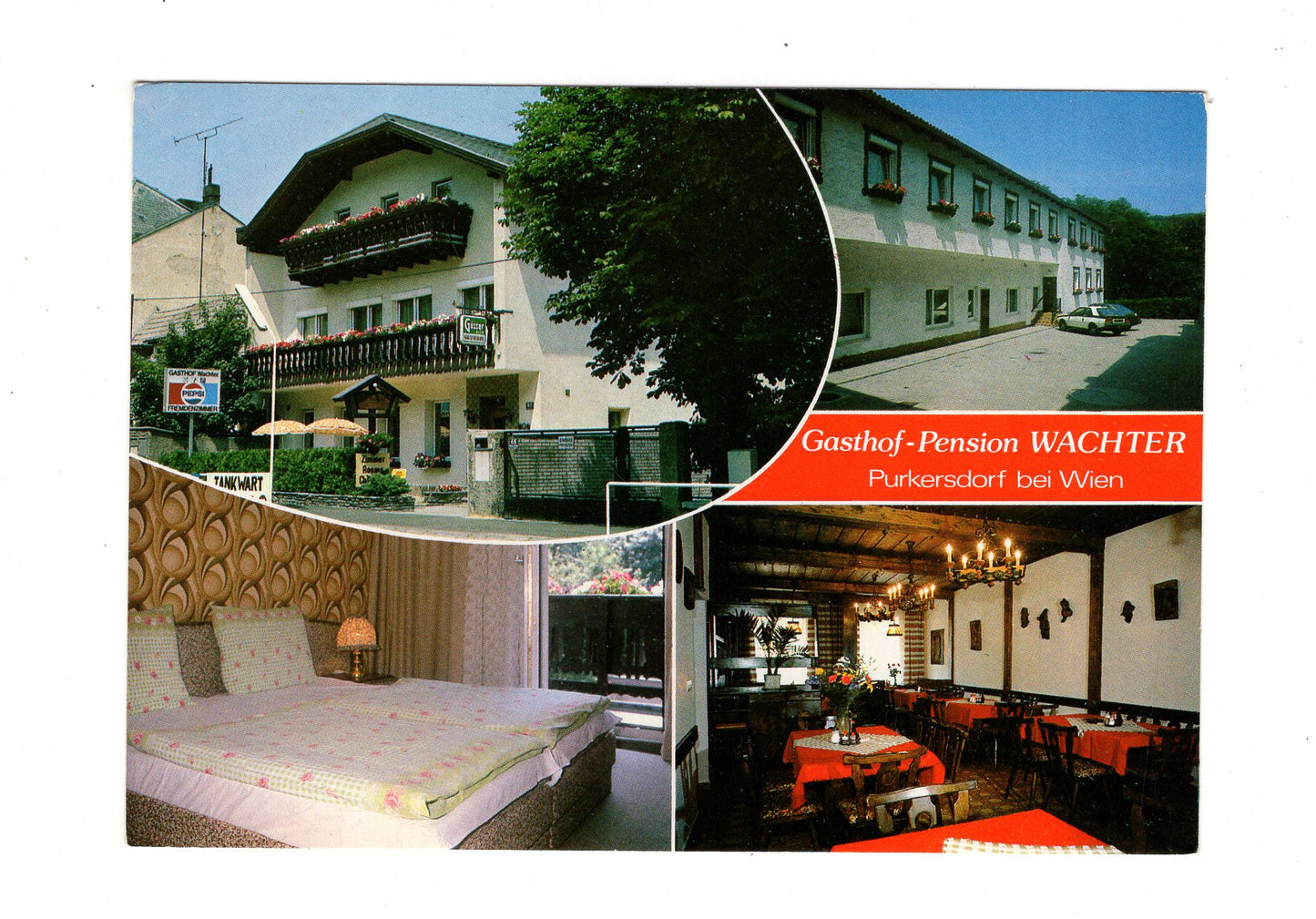 Ansichtskarte Gasthof-Pension Wachter / Purkersdorf bei Wien / Österreich