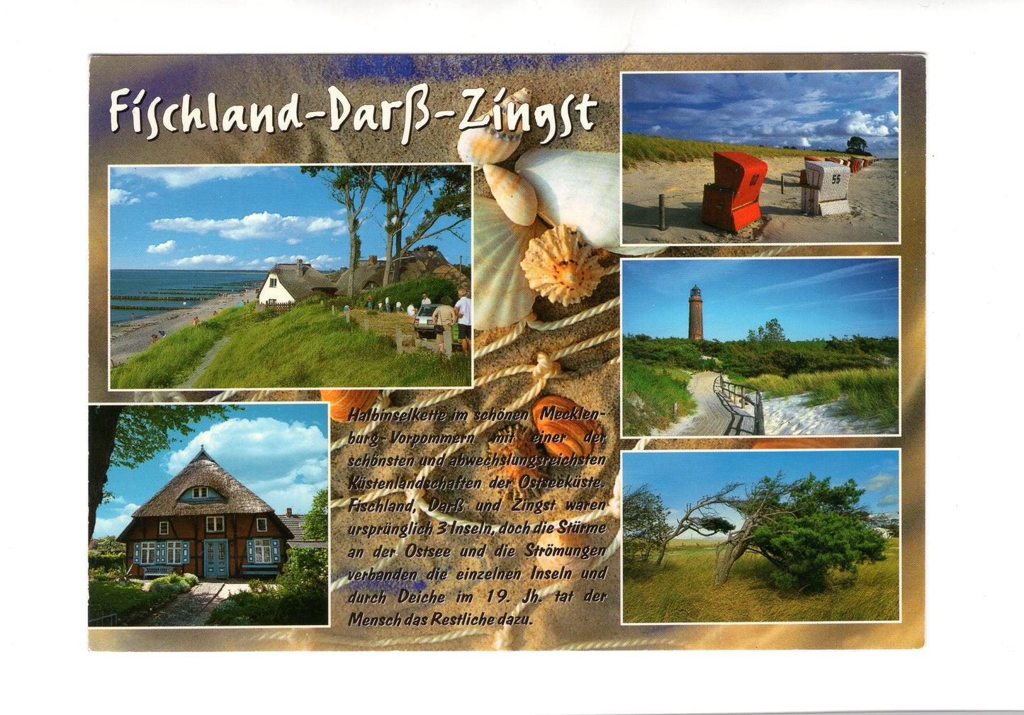 Ansichtskarte Fischland - Darß - Zingst
