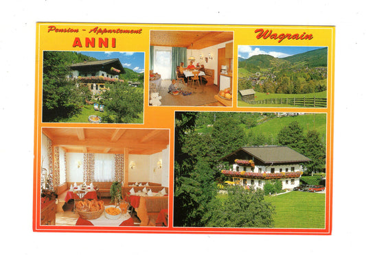 Ansichtskarte Pension Anni / Wagrain im Pongau / Salzburger Land / Österreich