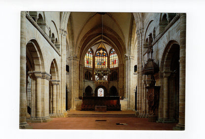 Ansichtskarte Basel / Innenansicht des Münsters / Schweiz