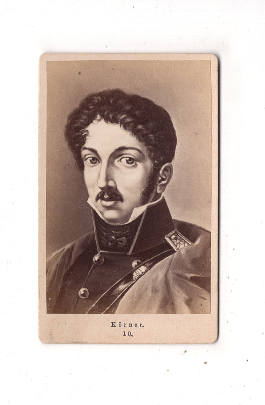 Fotografie Kunst / Theodor Körner - 1870er