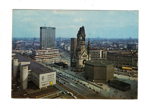 Ansichtskarte Berlin / Europa Center und Kaiser-Wilhelm-Gedächtniskirche / I1-67