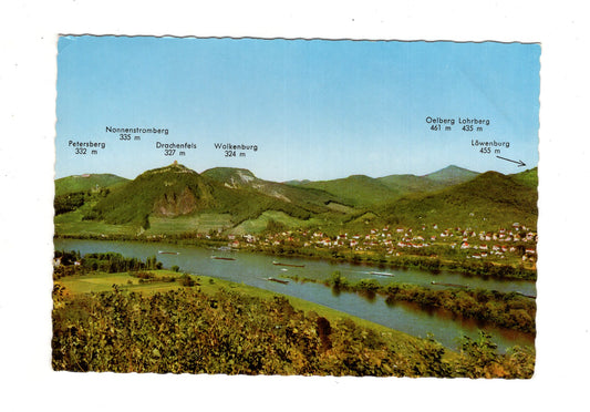 Ansichtskarte Der Rhein / Siebengebirge