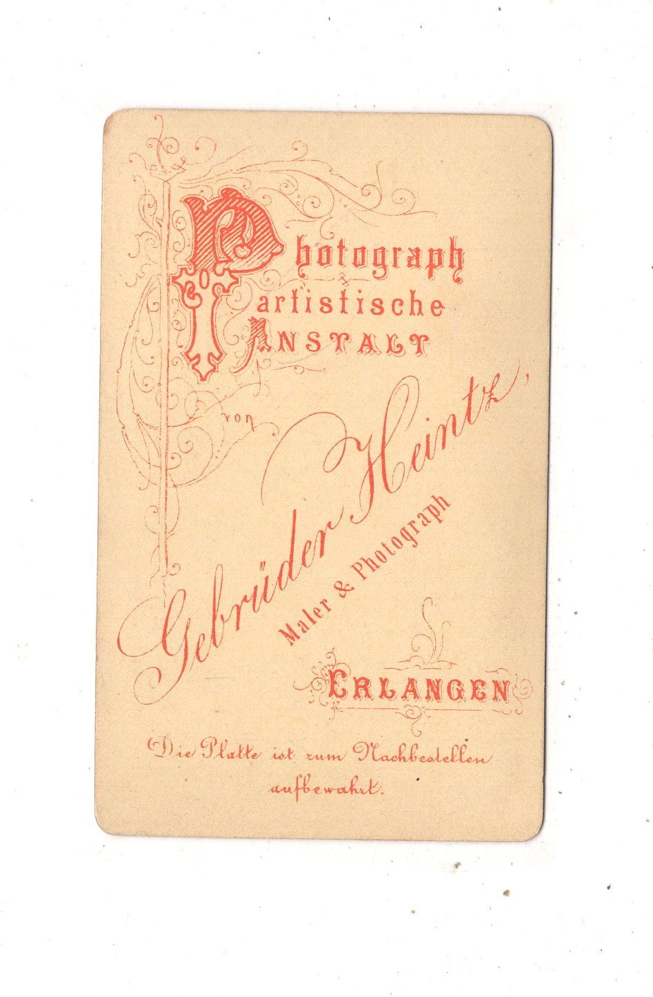 Fotografie Feine Dame - Erlangen um 1870