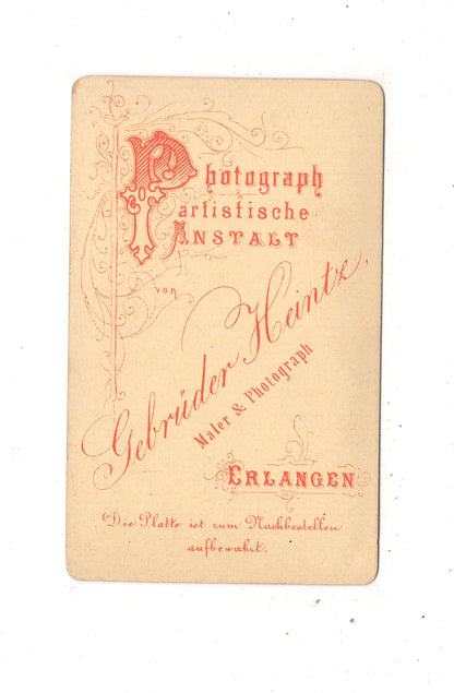 Fotografie Feine Dame - Erlangen um 1870