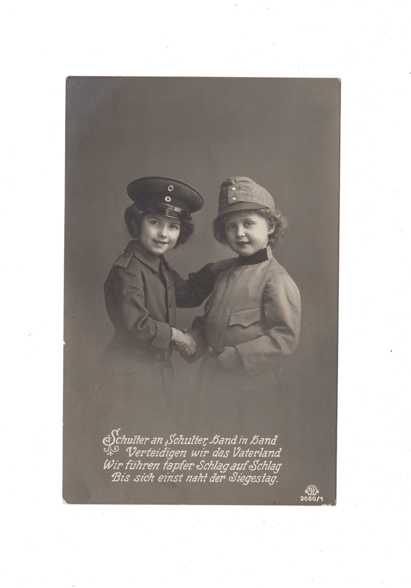 Ansichtskarte / Feldpost / Patriotische Karte - 1916