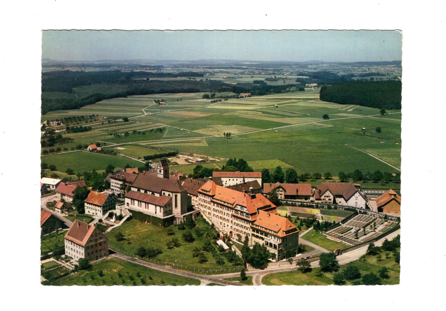 Ansichtskarte Kloster Reute über Aulendorf / Württemberg