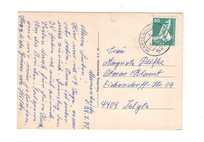 Ansichtskarte Marienheide / Parkanlage / Brucher-Talsperre +++