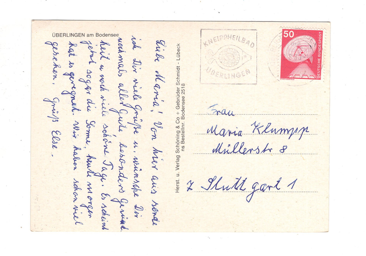 Ansichtskarte Überlingen am Bodensee / J1-65