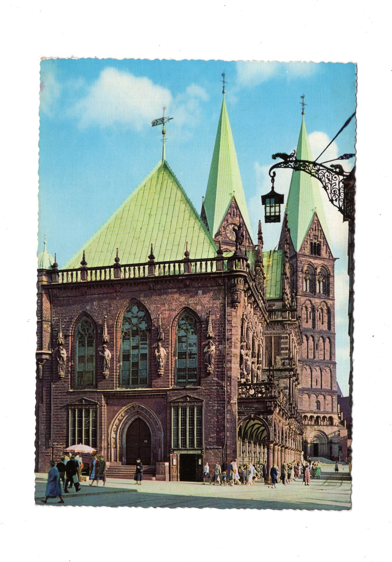 Ansichtskarte Bremen / Rathaus