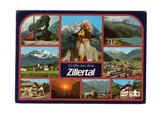 Ansichtskarte Zillertal / Tirol / Österreich
