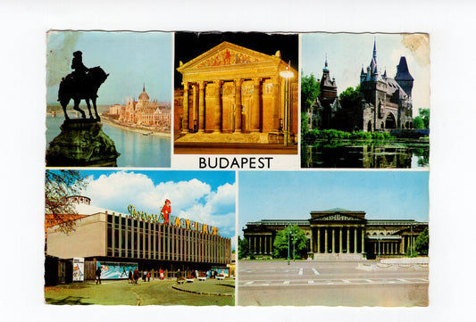 Ansichtskarte Budapest / Ungarn