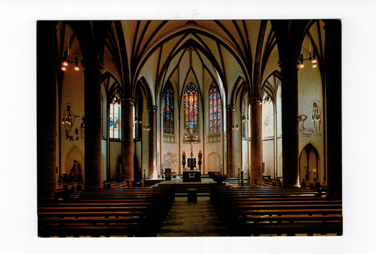 Ansichtskarte Olpe / St. Martinus-Pfarrkirche