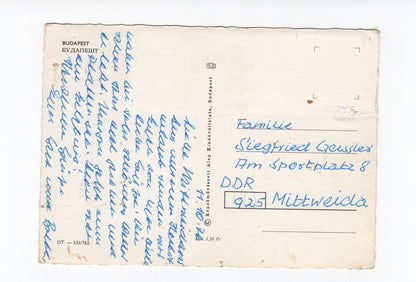 Ansichtskarte Budapest / Ungarn