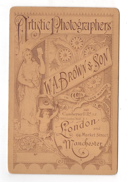 Fotografie Schönes Familienbild - London & Manchester 1880er / CAB X-35