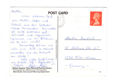 Ansichtskarte Manchester / England / M1-68