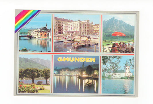 Ansichtskarte Gmunden am Traunsee / Salzkammergut / Österreich