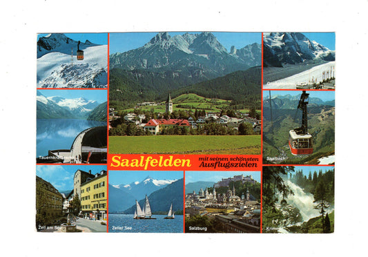 Ansichtskarte Saalfelden / Salzburger Land / Österreich