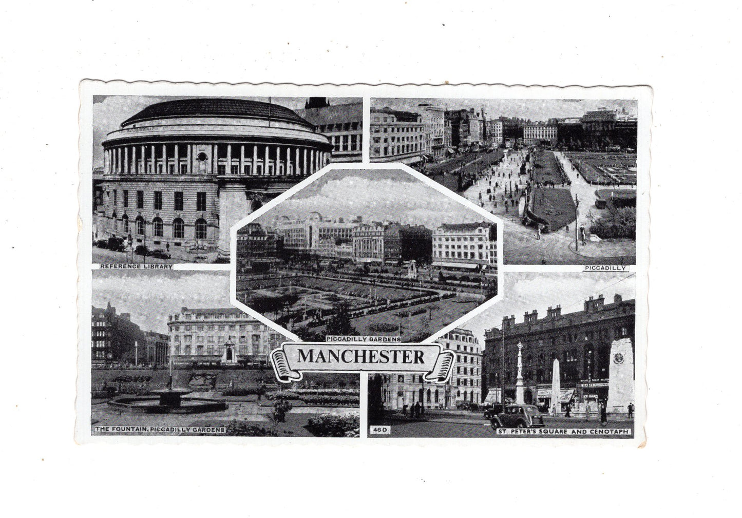 Ansichtskarte Manchester / England / M1-68