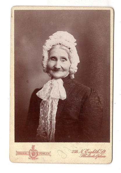 Fotografie Feine Dame - Philadelphia / USA 1880er / CAB W-21