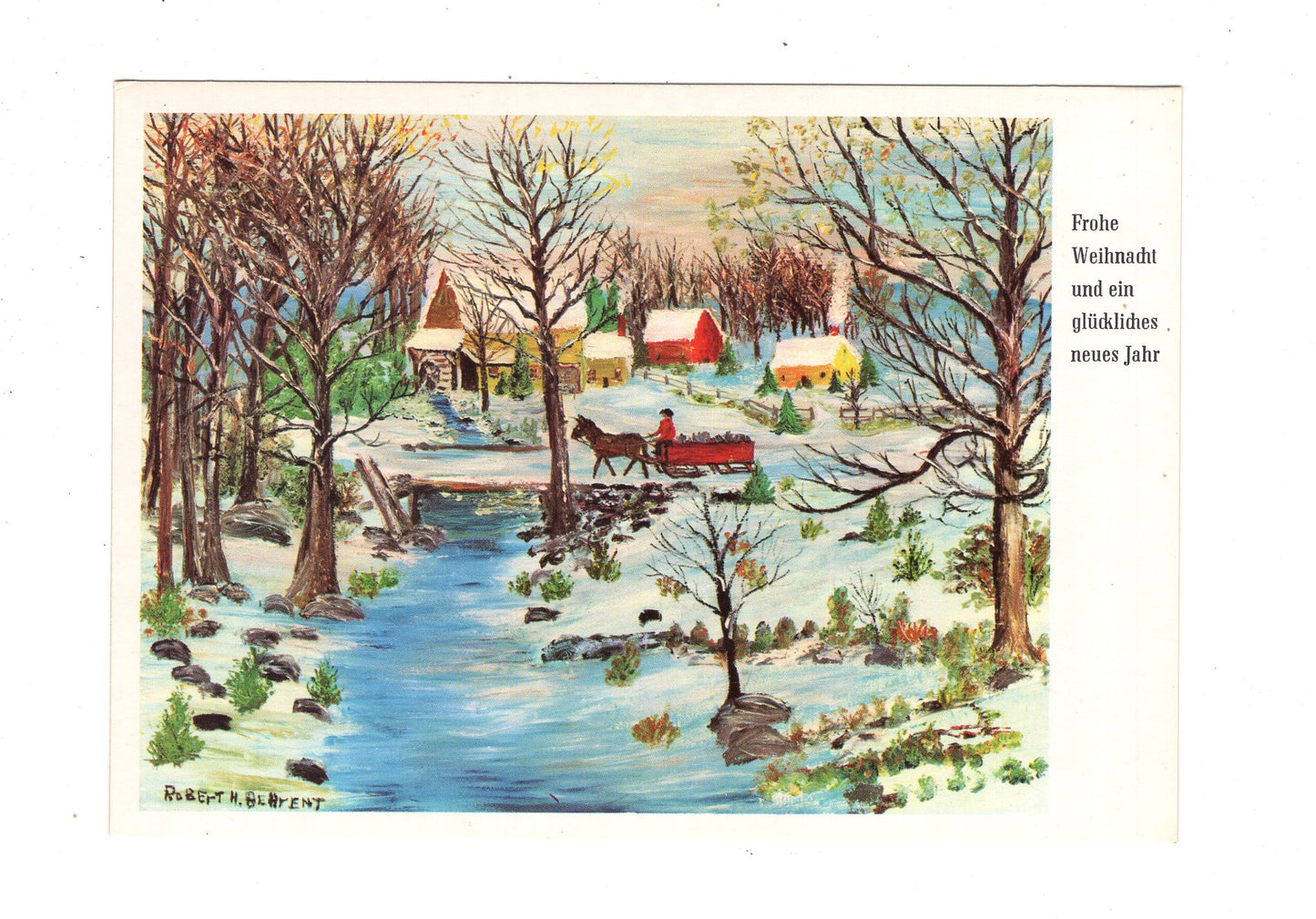 Ansichtskarte Feiertage / Frohe Weihnachten / K1-60